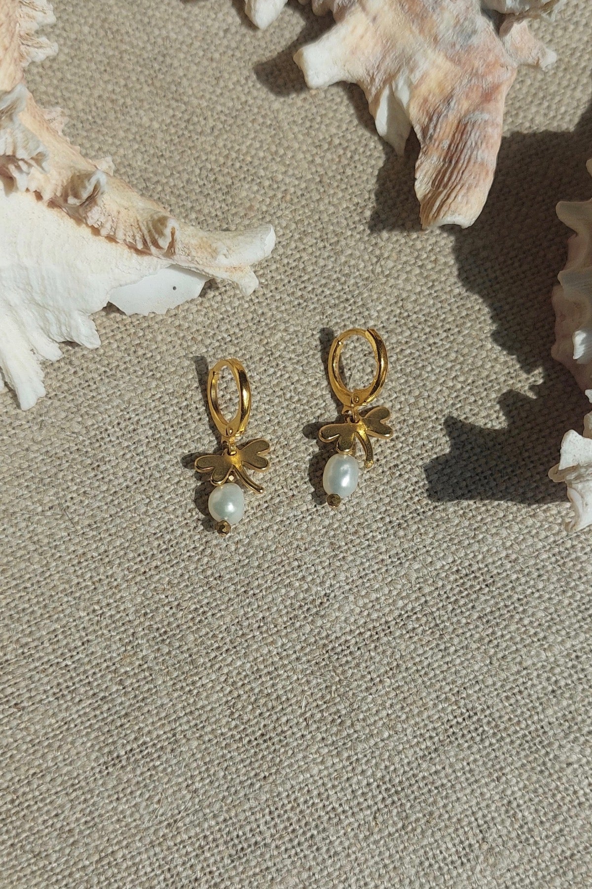 Boucles d'oreilles Lise perles d'eau douce