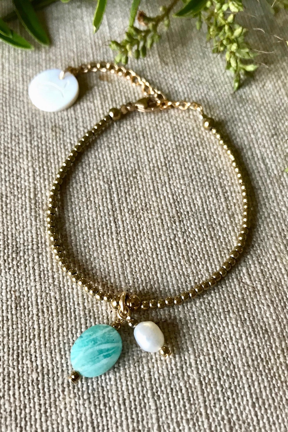 Bracelet Hortense Amazonite