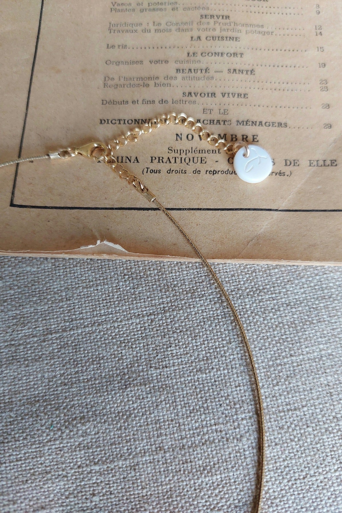 Collier Léna Labradorite/perle baroque